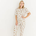 Noah's Ark Small Ribbed Women's Short Sleeve Top