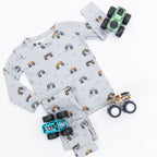 Monster Trucks Small Ribbed Two-Piece Set