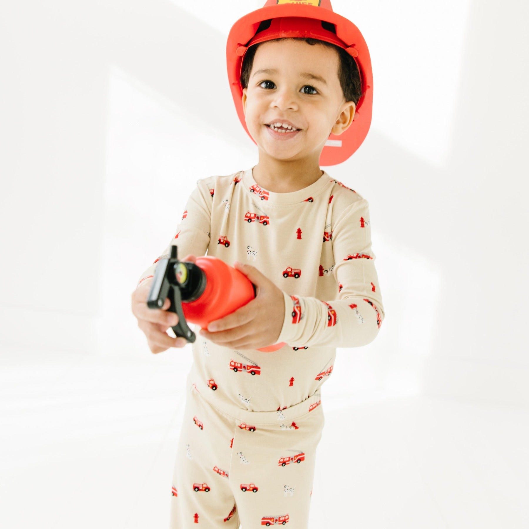 Firetrucks Two-Piece Set