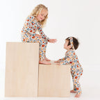 Autumn Meadow Small Ribbed Two-Piece Set
