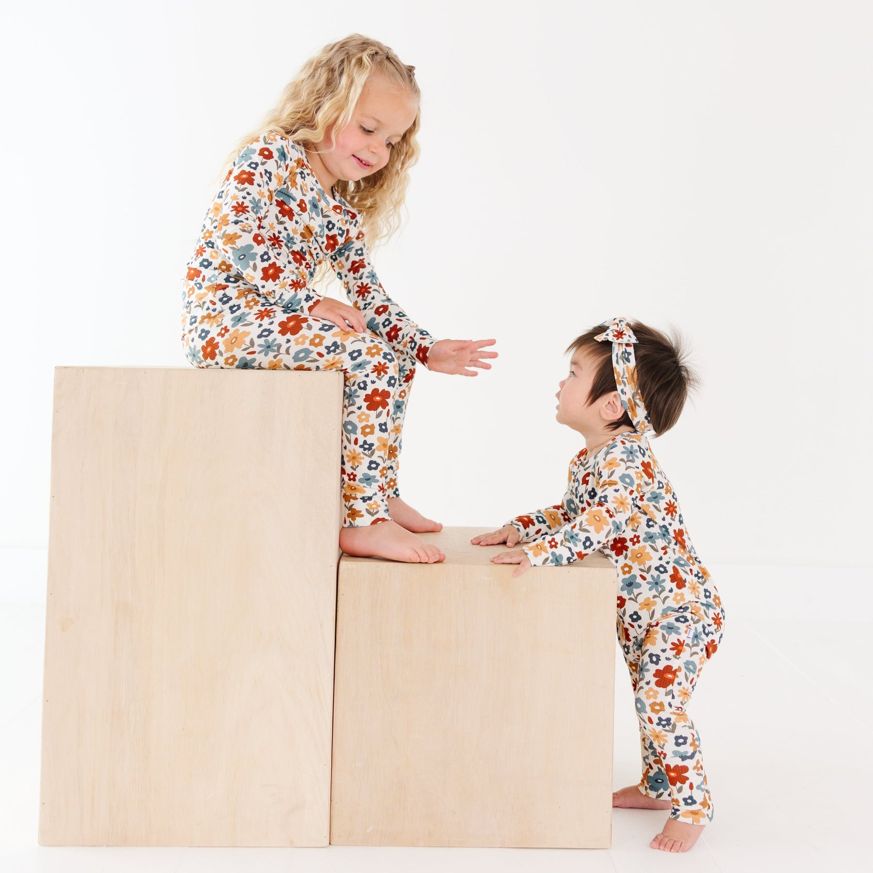 Autumn Meadow Small Ribbed Two-Piece Set