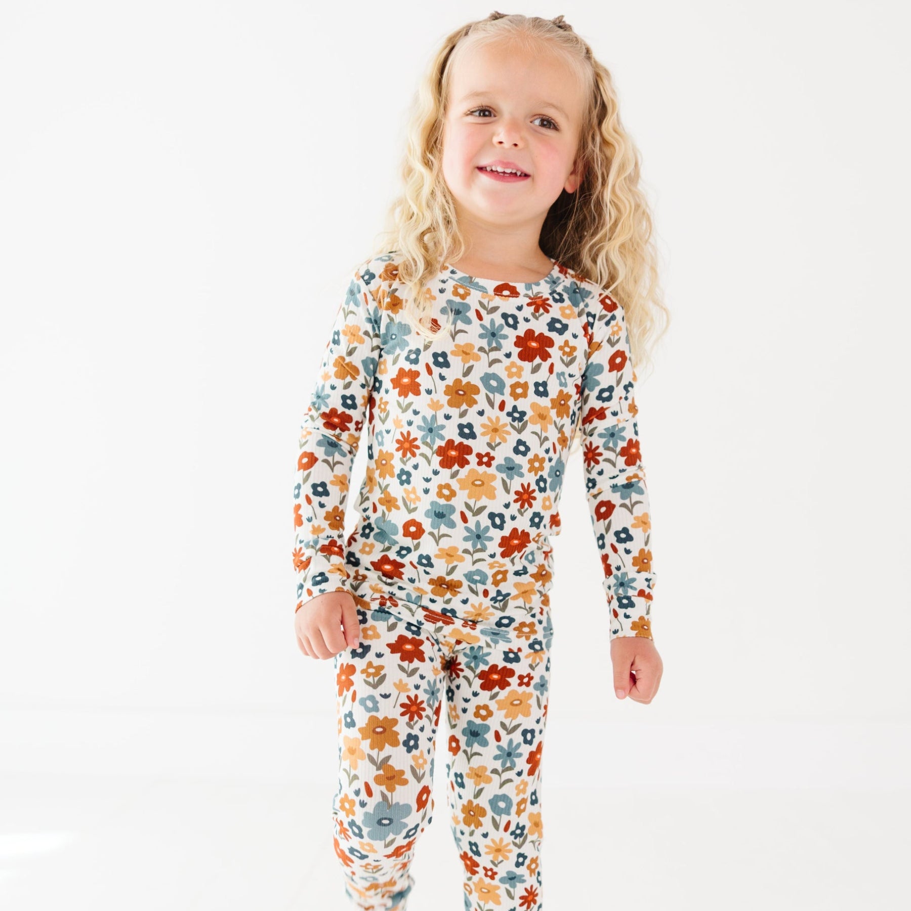 Autumn Meadow Small Ribbed Two-Piece Set