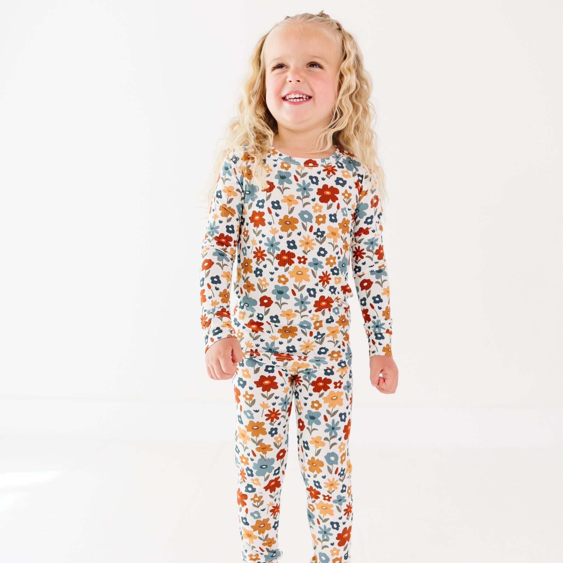Autumn Meadow Small Ribbed Two-Piece Set