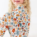 Autumn Meadow Small Ribbed Two-Piece Set