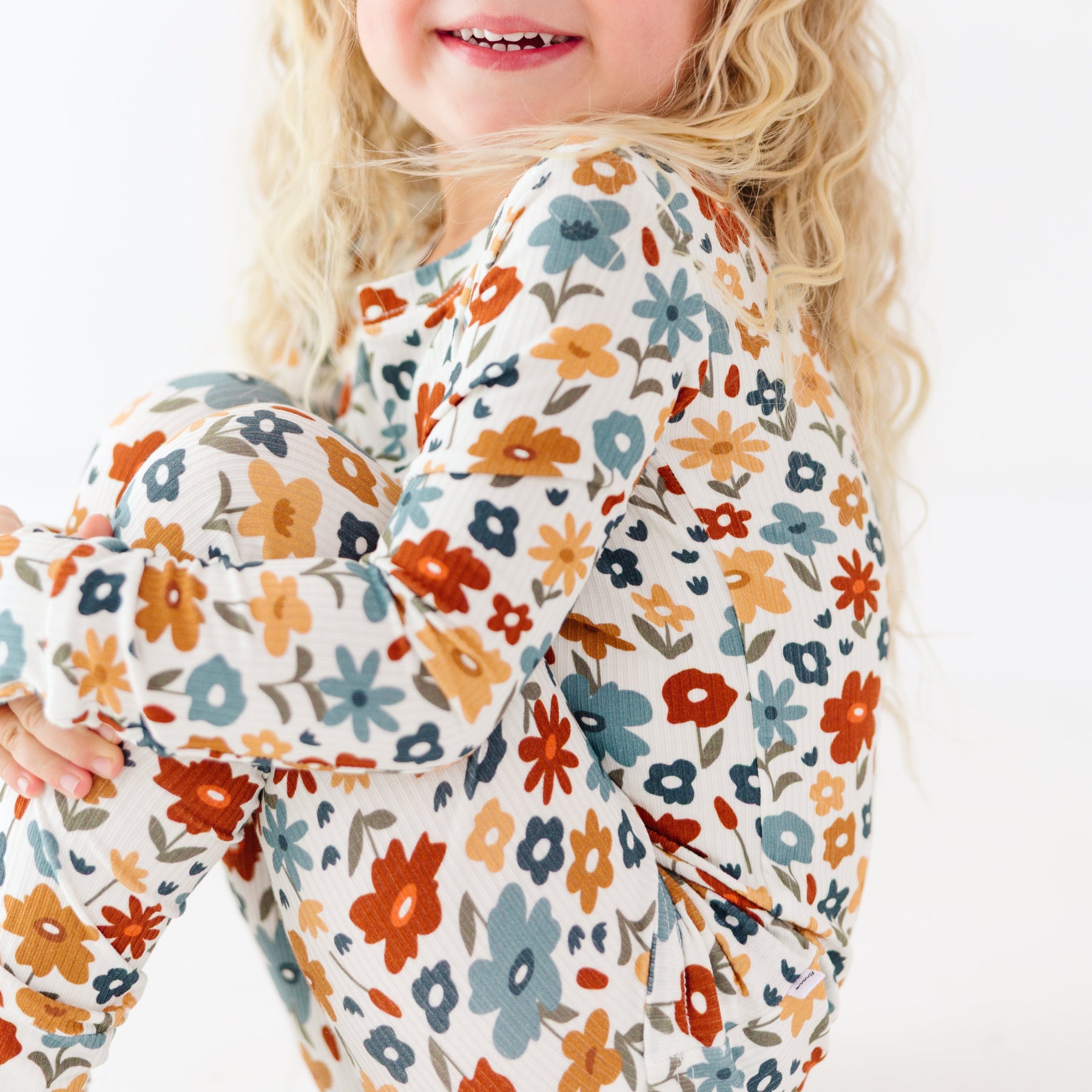 Autumn Meadow Small Ribbed Two-Piece Set