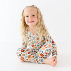 Autumn Meadow Small Ribbed Two-Piece Set