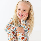 Autumn Meadow Small Ribbed Two-Piece Set