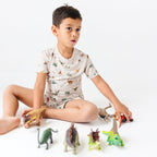 Prehistoric Dinosaurs Shorts Two-Piece Set