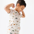 Prehistoric Dinosaurs Shorts Two-Piece Set