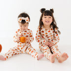 Big Pumpkins Small Ribbed Zip Romper