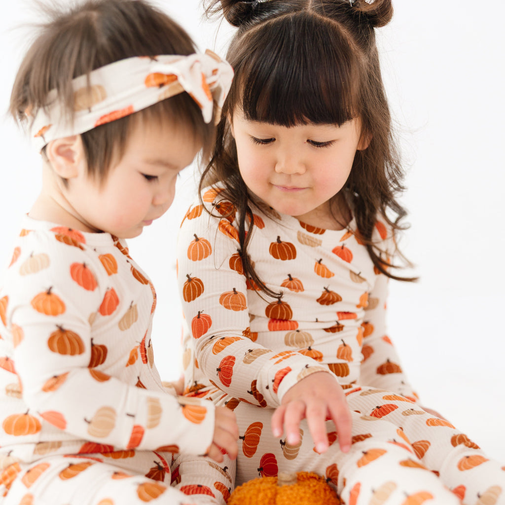 Big Pumpkins Small Ribbed Zip Romper
