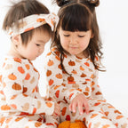 Big Pumpkins Small Ribbed Zip Romper