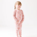 Coquette Bows Small Ribbed Two-Piece Set