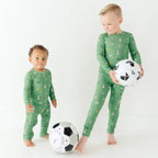 Soccer Small Ribbed Two-Piece Set