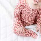 Mauve Floral Small Ribbed Zip Romper