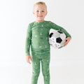 Soccer Small Ribbed Two-Piece Set