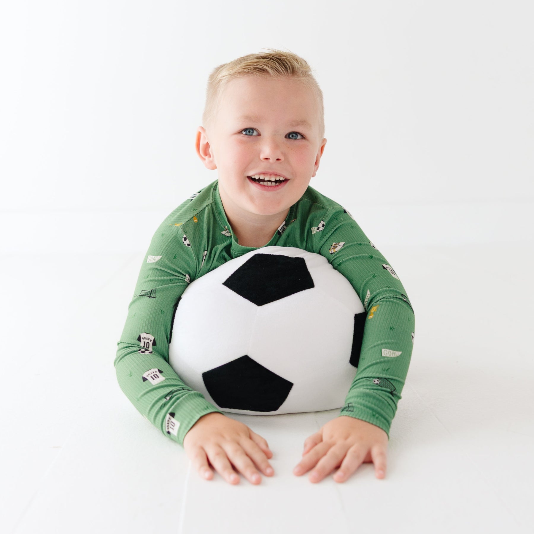Soccer Small Ribbed Two-Piece Set