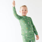 Soccer Small Ribbed Two-Piece Set