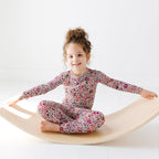 Fall Blooms Small Ribbed Two-Piece Set