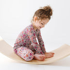 Fall Blooms Small Ribbed Two-Piece Set