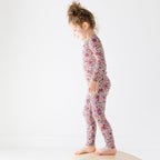 Fall Blooms Small Ribbed Two-Piece Set