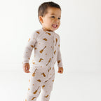 Gone Country Small Ribbed Zip Romper