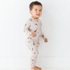 Gone Country Small Ribbed Zip Romper