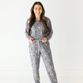 Halloween Boo Crew Small Ribbed Women's Matching Set