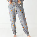 Halloween Boo Crew Small Ribbed Women's Pants