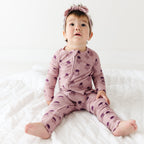 Folk Meadow Small Ribbed Zip Romper
