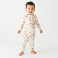 Pumpkin Patch Small Ribbed Zip Romper