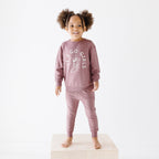 Plum Bamboo French Terry Joggers