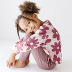 Plum Bamboo French Terry Joggers