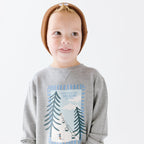 Ski Club Dark Heather Gray Bamboo French Terry Pullover & Jogger Set