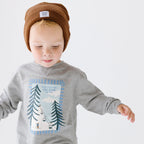 Ski Club Dark Heather Gray Bamboo French Terry Pullover & Jogger Set