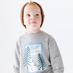 Ski Club Dark Heather Gray Bamboo French Terry Pullover & Jogger Set