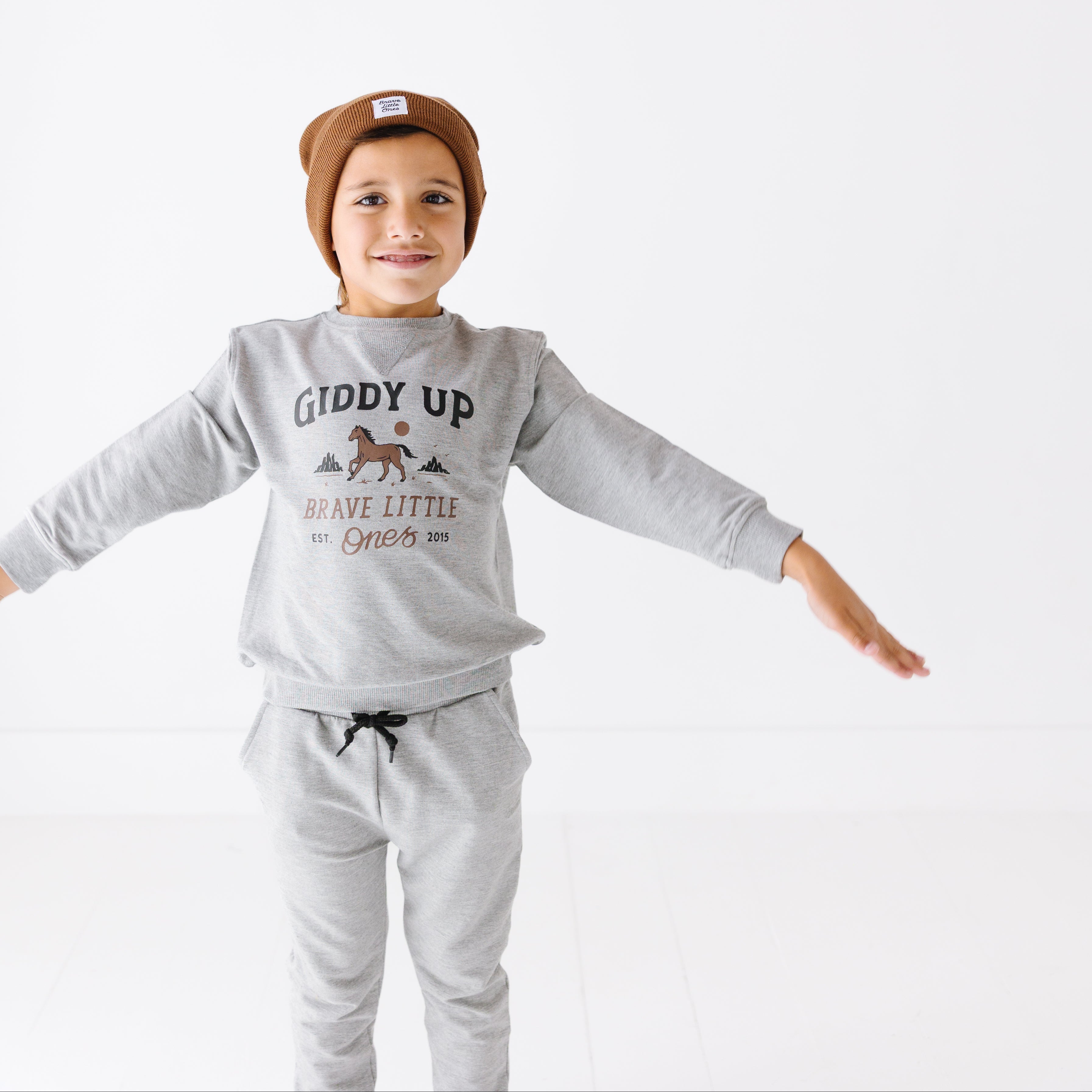 Dark Heather Gray Bamboo French Terry Joggers