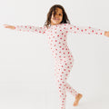 Strawberries Small Ribbed Two-Piece Set