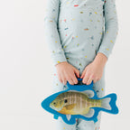Gone Fishing Small Ribbed Two-Piece Set