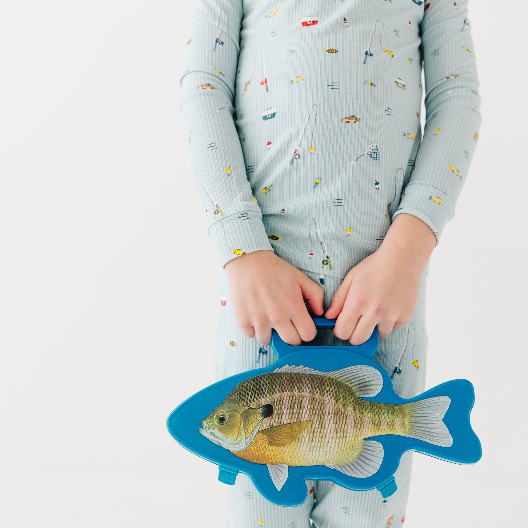 Gone Fishing Small Ribbed Two-Piece Set