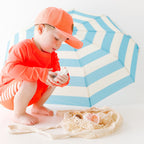 Neon Coral Rash Guard