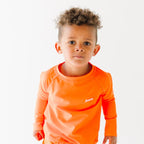 Neon Orange Rash Guard