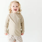Taupe Rash Guard