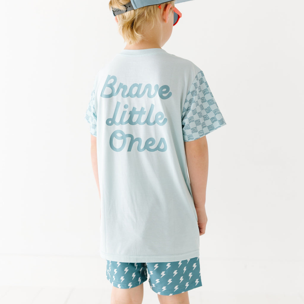 Brave Little Ones Wavy Checkered Shirt