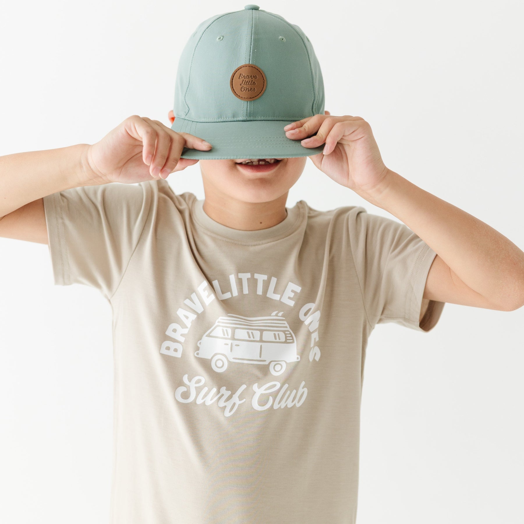 Surf Club VW Bus Taupe Shirt