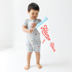 Sports Zone Small Ribbed Summer Zip Romper