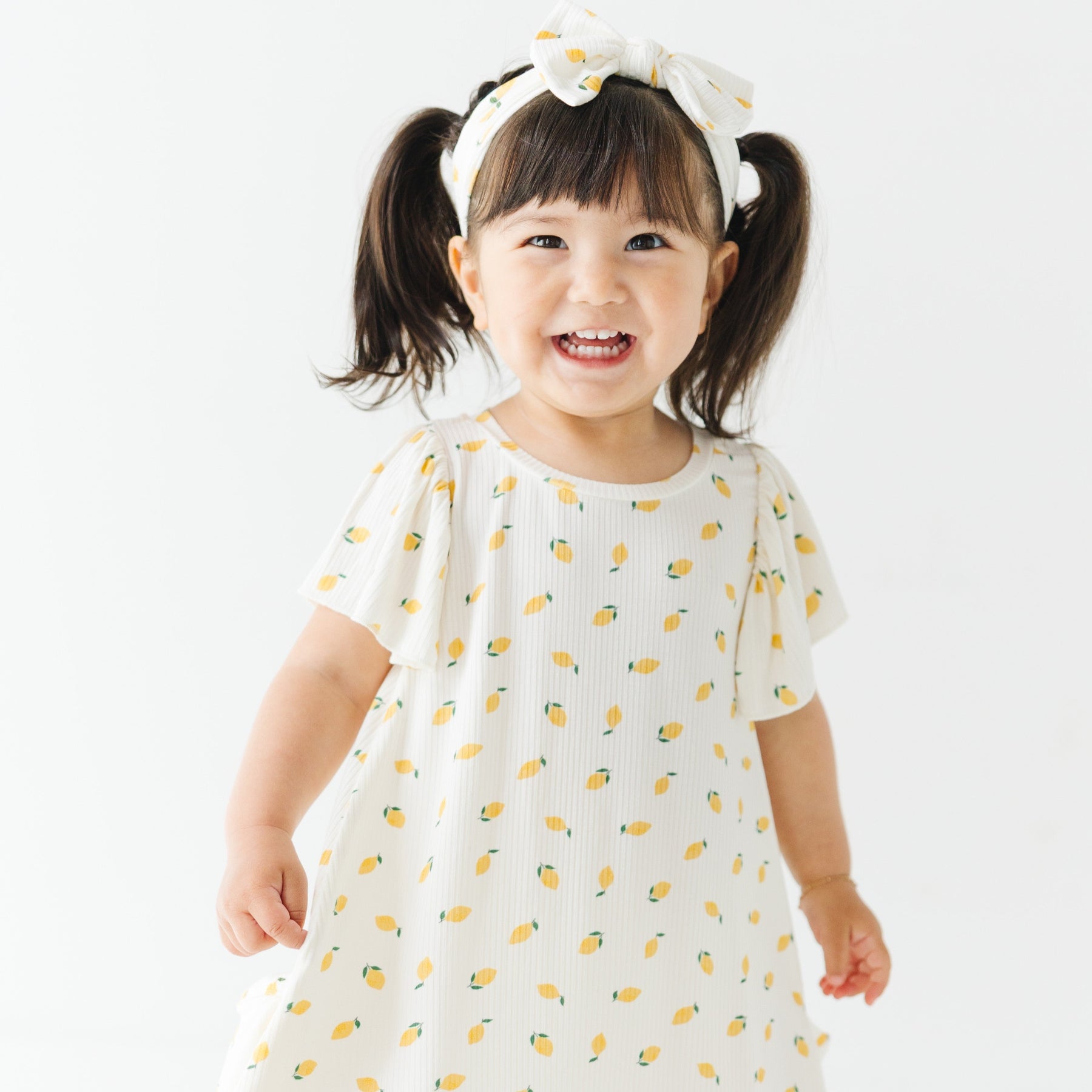 Lemons Small Ribbed Pocket Dress