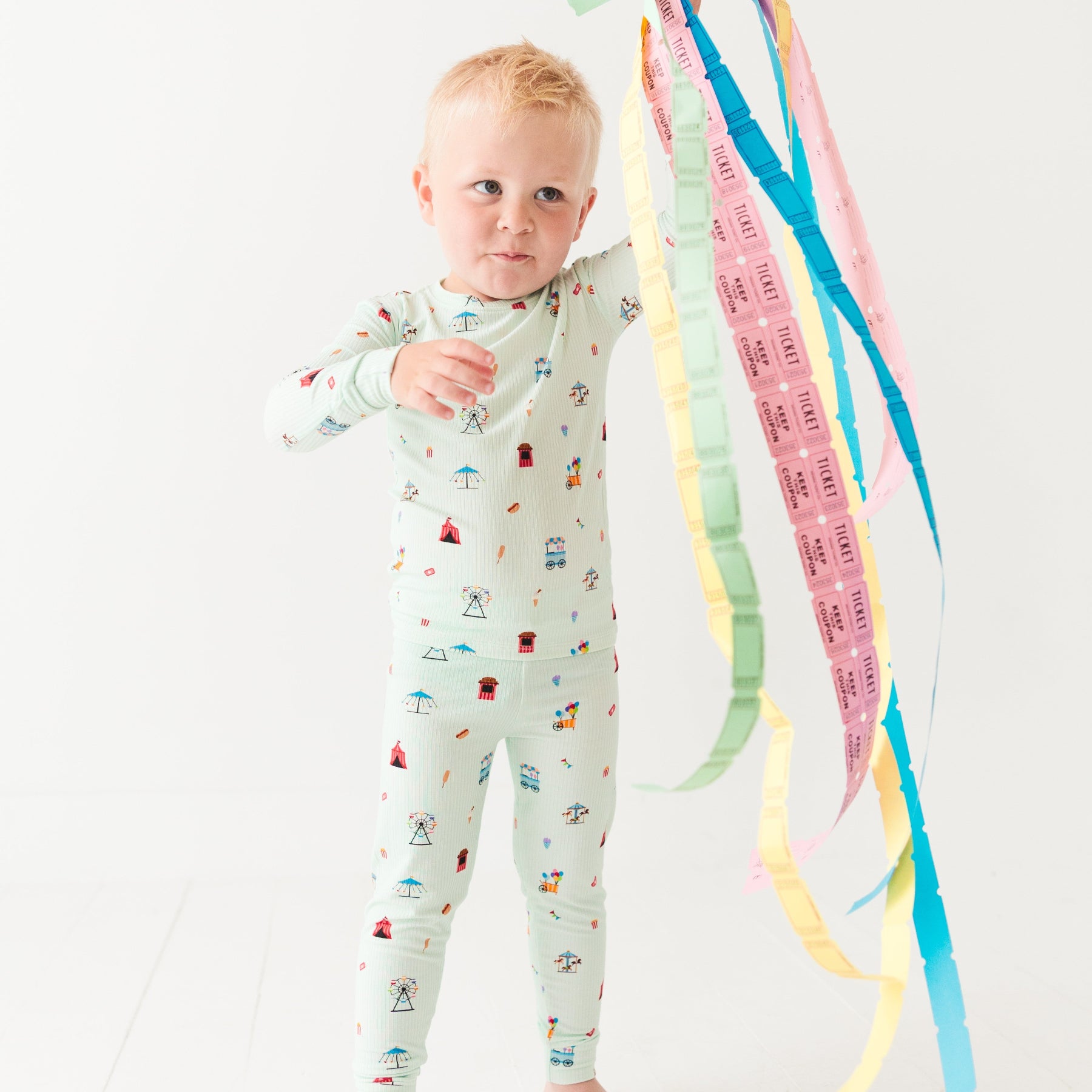 County Fair Small Ribbed Two-Piece Set