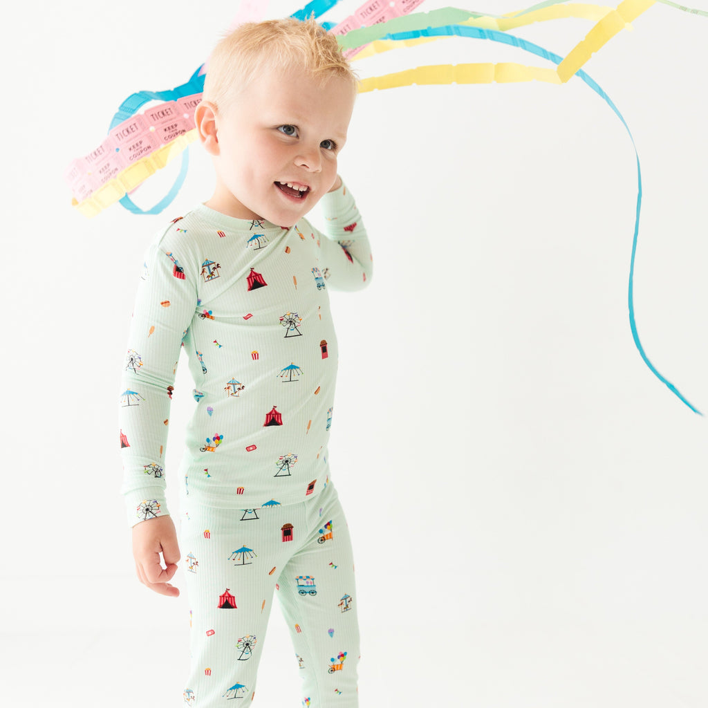 County Fair Small Ribbed Two-Piece Set