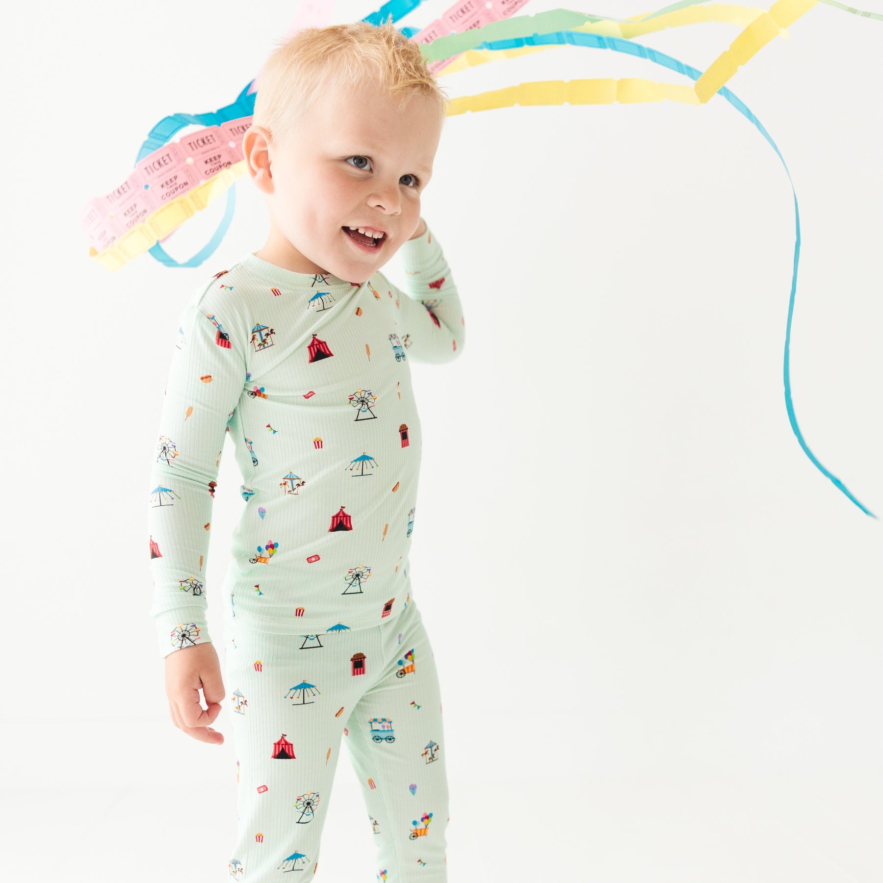 County Fair Small Ribbed Two-Piece Set